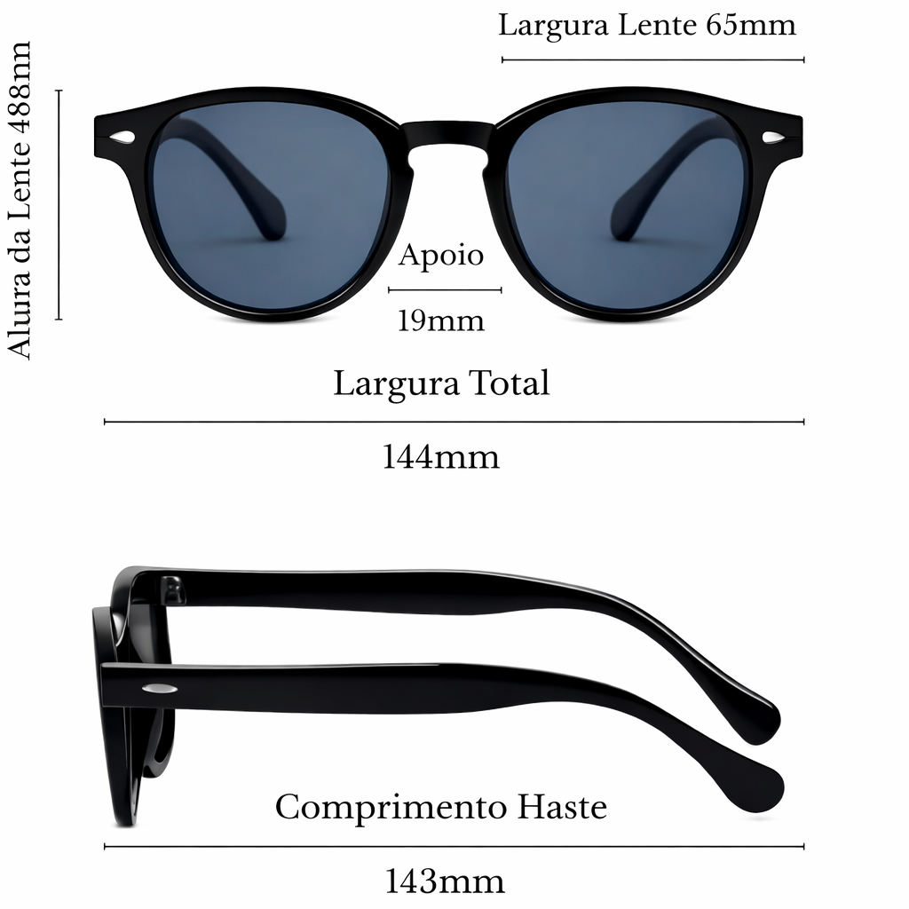 Óculos Vintage Eclipse