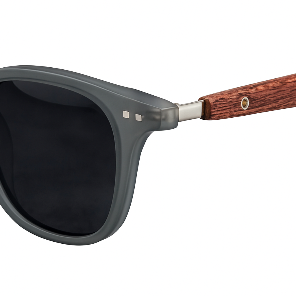 Óculos Retrô Madeira Lunare Terrano