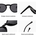 Óculos Redondo Retrô Lumen