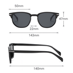 Óculos Retrô Oval Lunare Irida