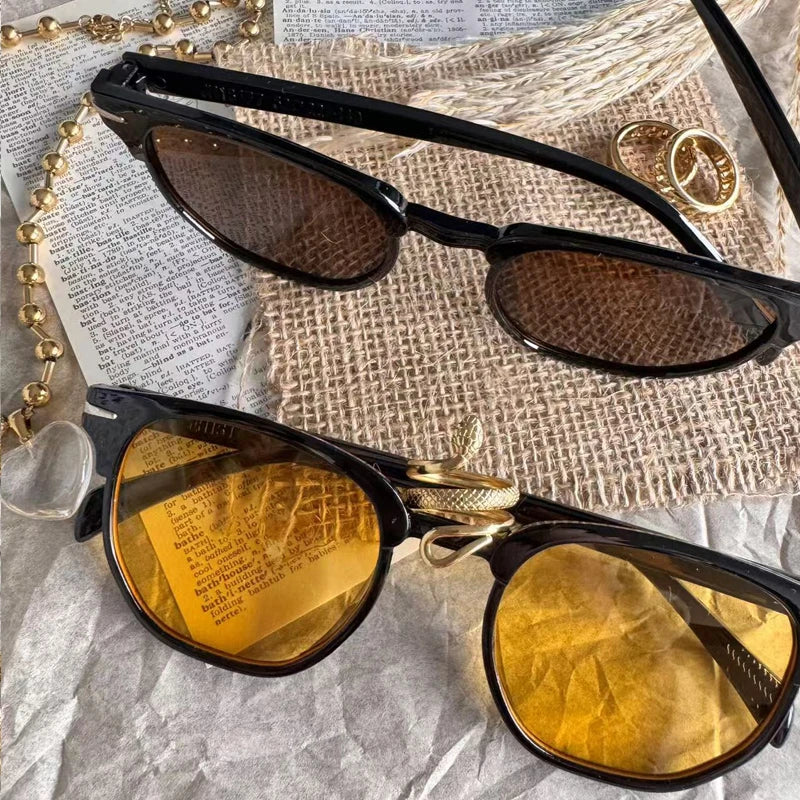 Óculos Retrô Oval Lunare Irida