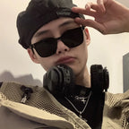 Óculos Retangular Lunare Vertex