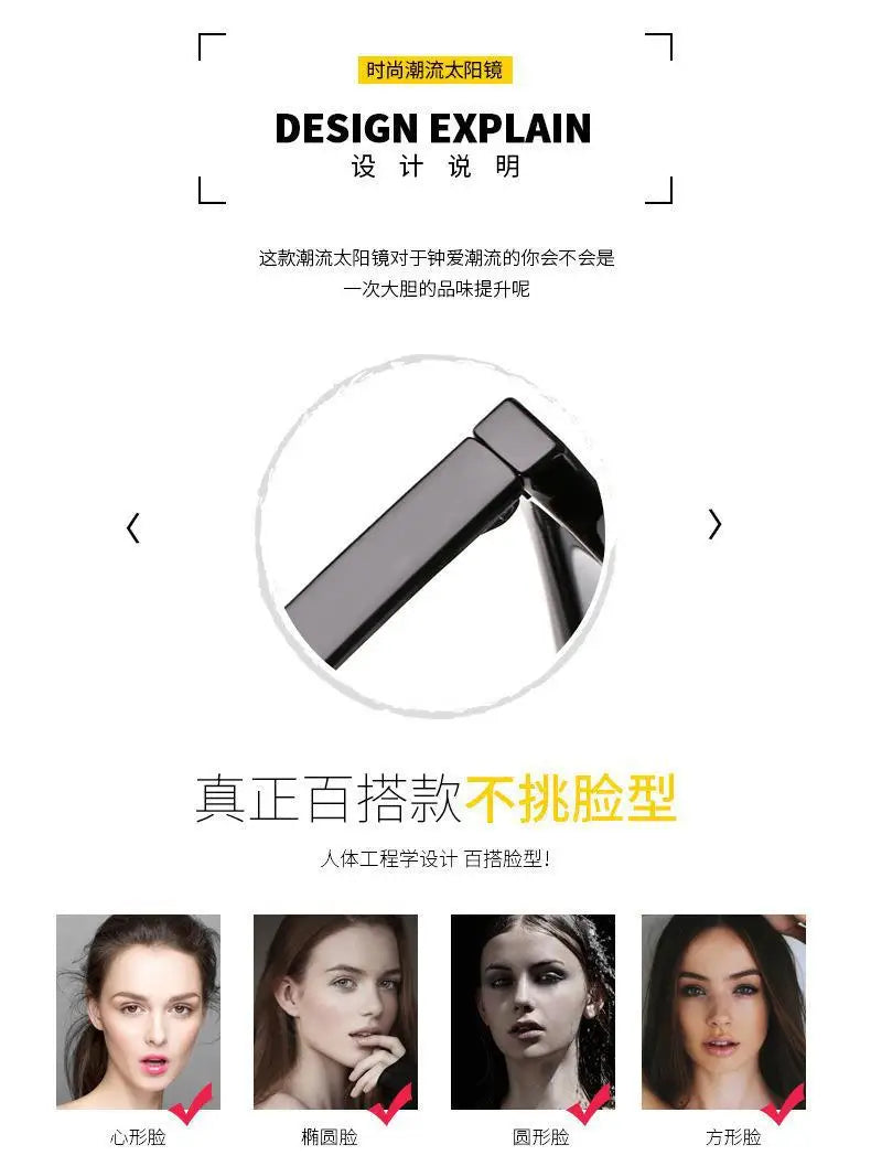 Óculos Retangular Lunare Vertex