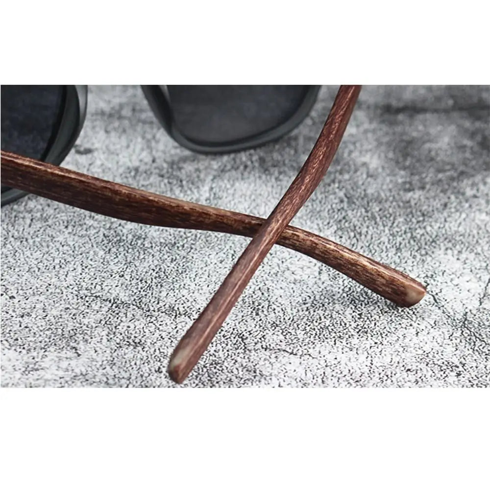 Óculos Retrô Madeira Lunare Terrano