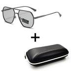 Óculos Hexagonal Metálico Lunare Chroma