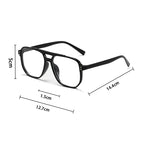 Óculos Retrô Ponte Dupla Rayon