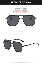 Óculos Hexagonal Metálico Lunare Chroma