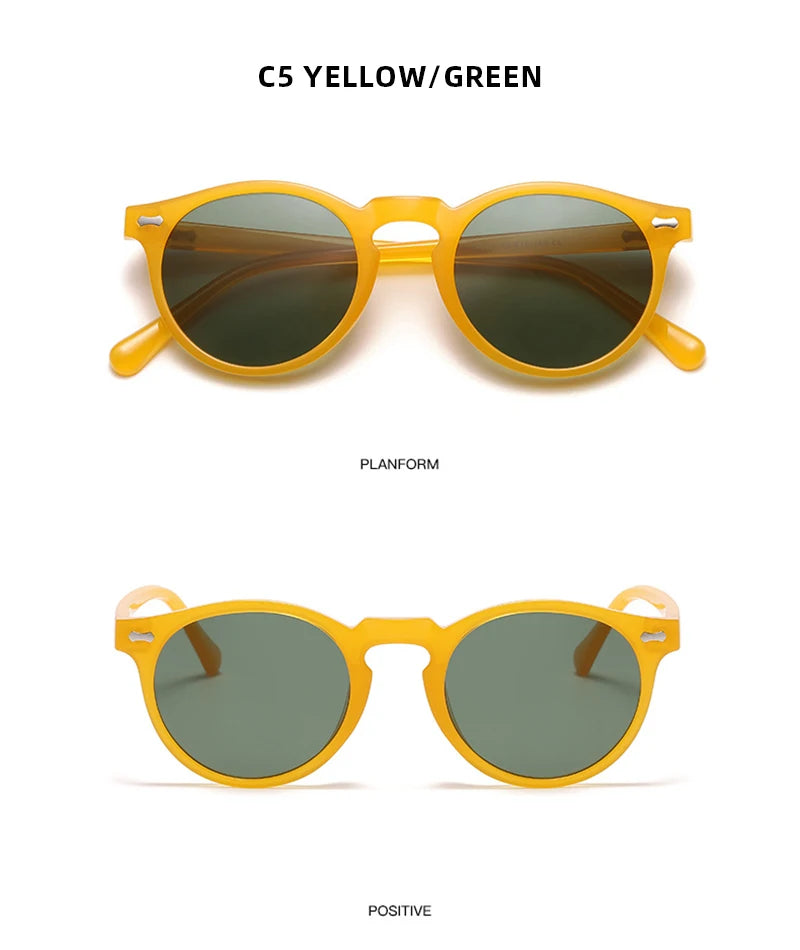 Óculos Redondo Retrô Lumen