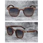 Óculos Retrô Madeira Lunare Terrano