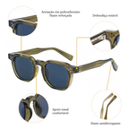 Óculos Quadrado Retrô Lunare Riot