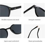 Óculos Quadrado Retrô Lunare Rebel