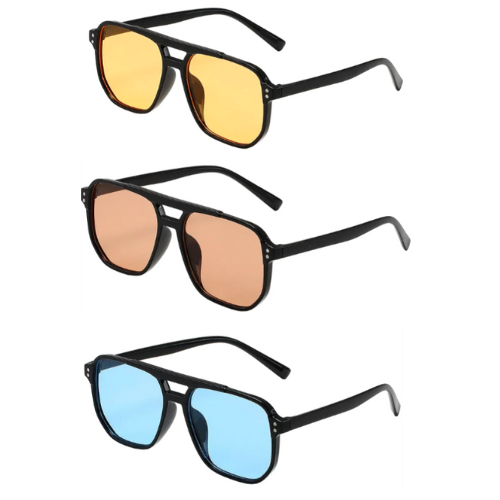 Óculos Retrô Ponte Dupla Rayon