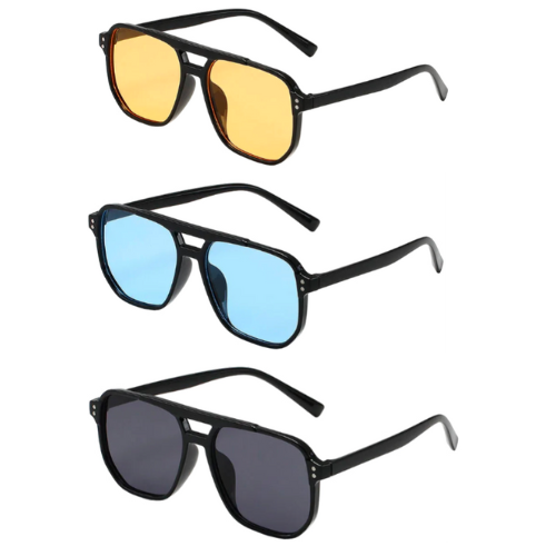 Óculos Retrô Ponte Dupla Rayon