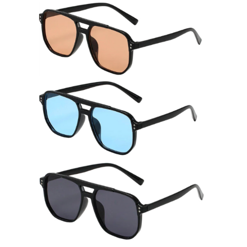 Óculos Retrô Ponte Dupla Rayon