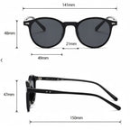 Óculos Retrô Redondo Lunare Velluto